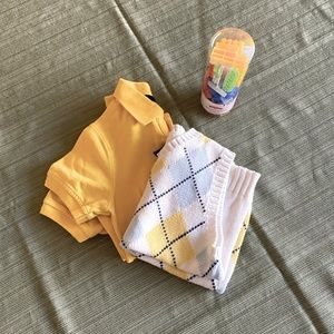GAP Polo and Argyle Sweater Vest